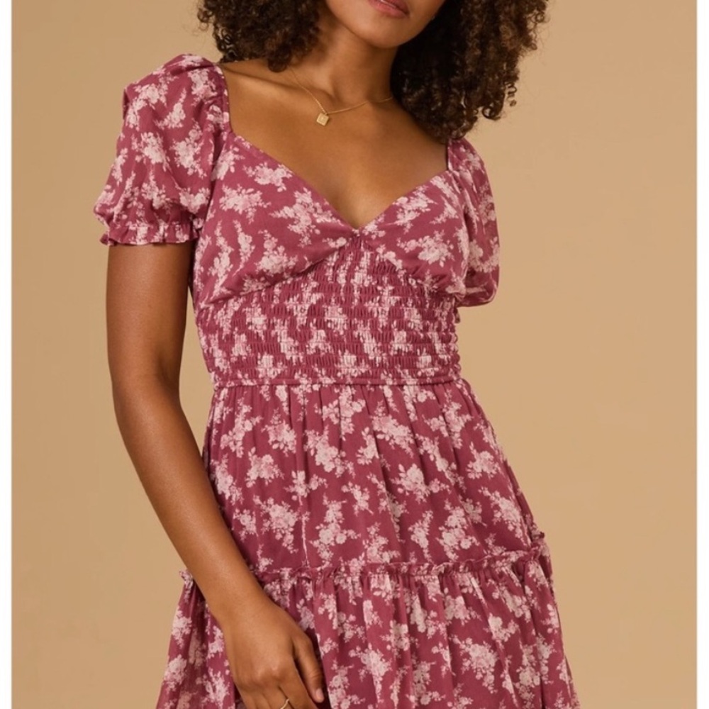 Altar’d State Mackenzie Floral Mini Dress